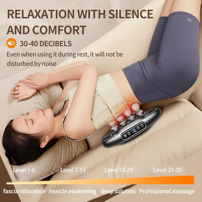 RelieveX Pro™ - 16-Head Deep Tissue Massage Gun