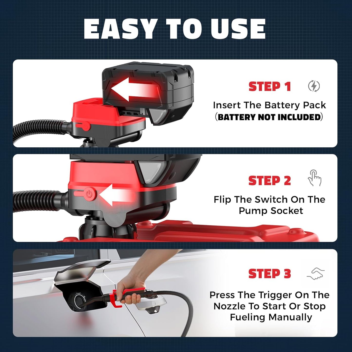 Cordless Fuel Transfer Pump™