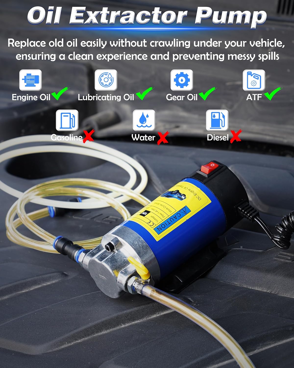 QuickDrain™ Electric Oil Extractor