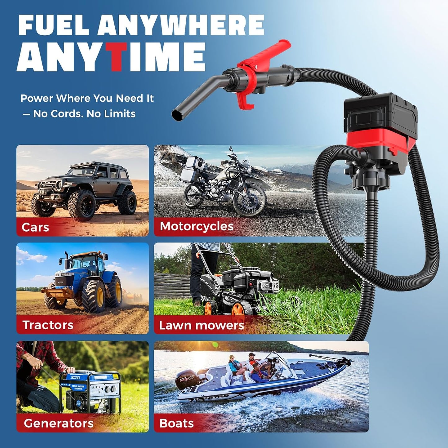Cordless Fuel Transfer Pump™