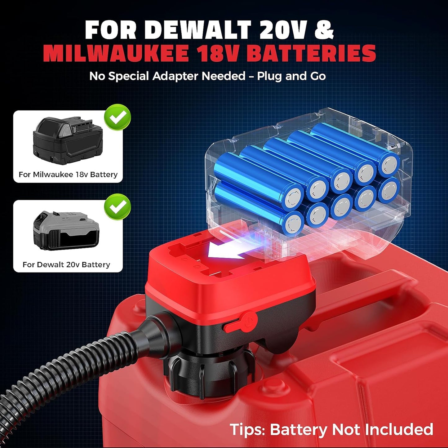 Cordless Fuel Transfer Pump™