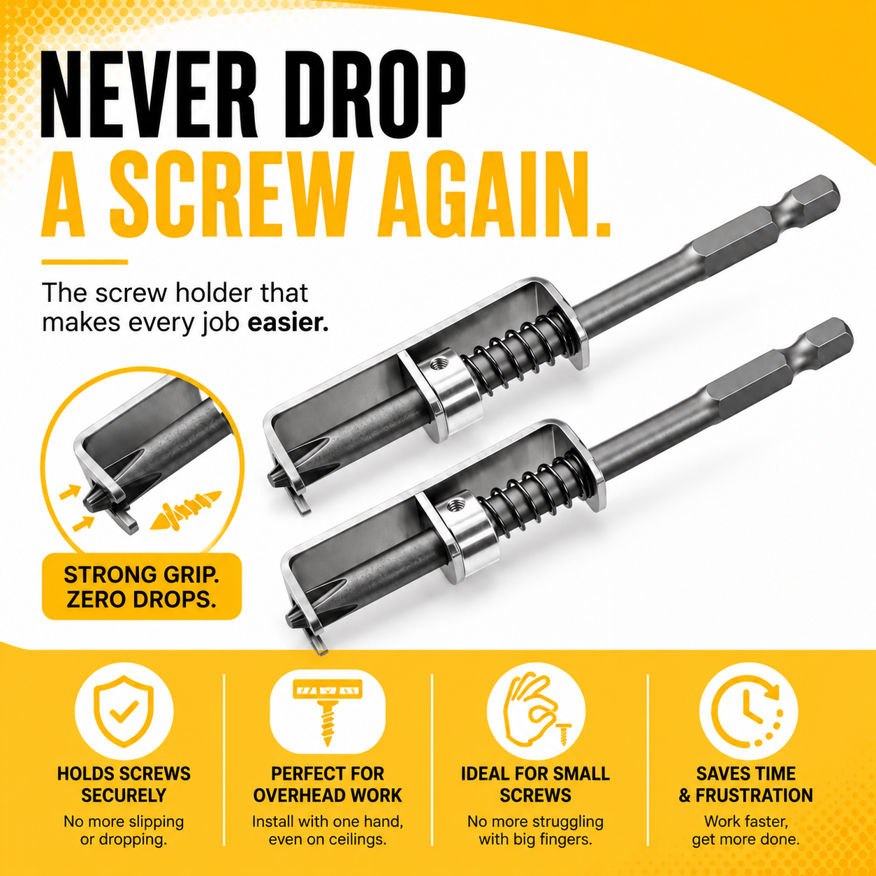 NoDrop Screw Holder™