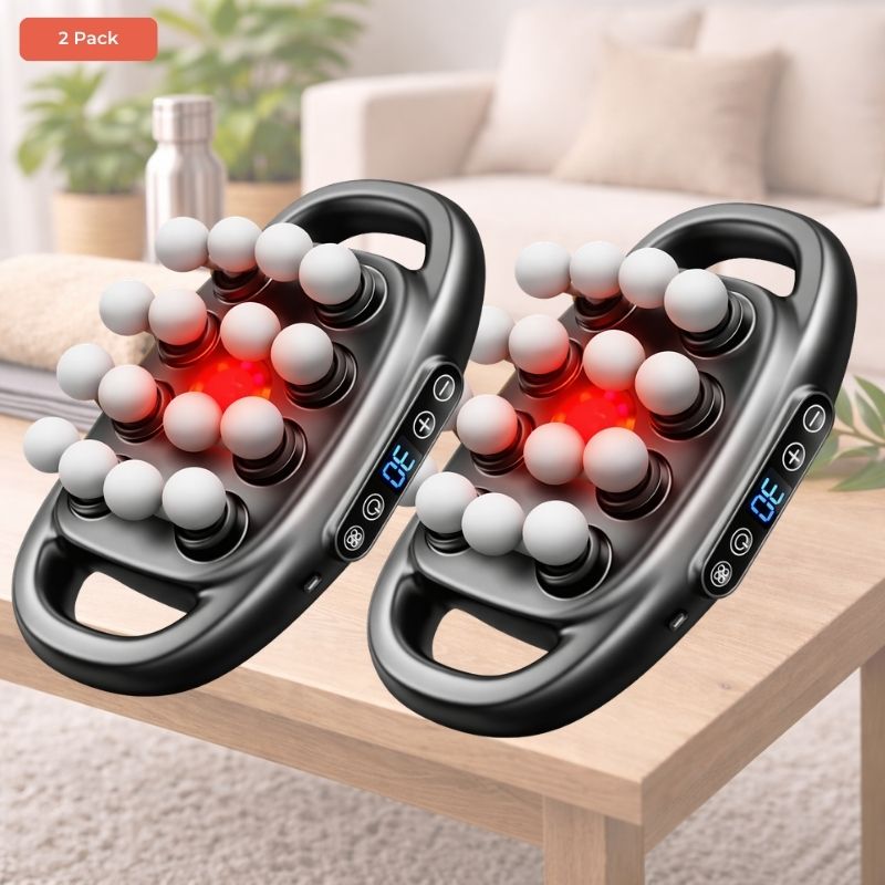 RelieveX Pro™ - 16-Head Deep Tissue Massage Gun