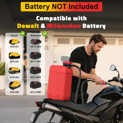 Cordless Fuel Transfer Pump